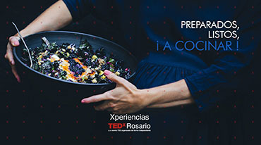 El mejor plato será elegido por el chef Rodrigo Casagrande en una competencia gastronómica de TEDxRosario